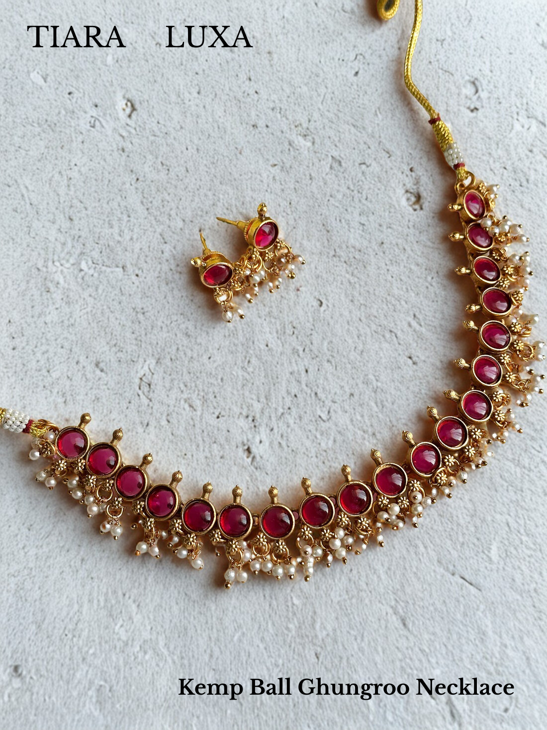 Kemp Ball Ghungroo Necklace