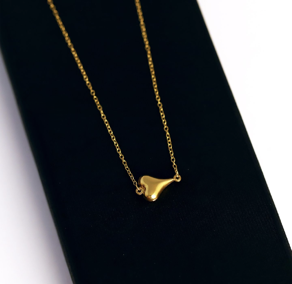 22k Gold-Plated Fancy Chain Pendant – Stainless Steel