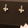 22k Gold-Plated Floral Design Fancy Earrings