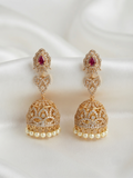 Alaka Earrings – Gold Plated Traditional Indian Jewellery