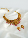 Deeptijaya Mala – Traditional South Indian Temple Jewelry Necklace