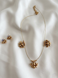 Elegant triple lotus flower invisible design