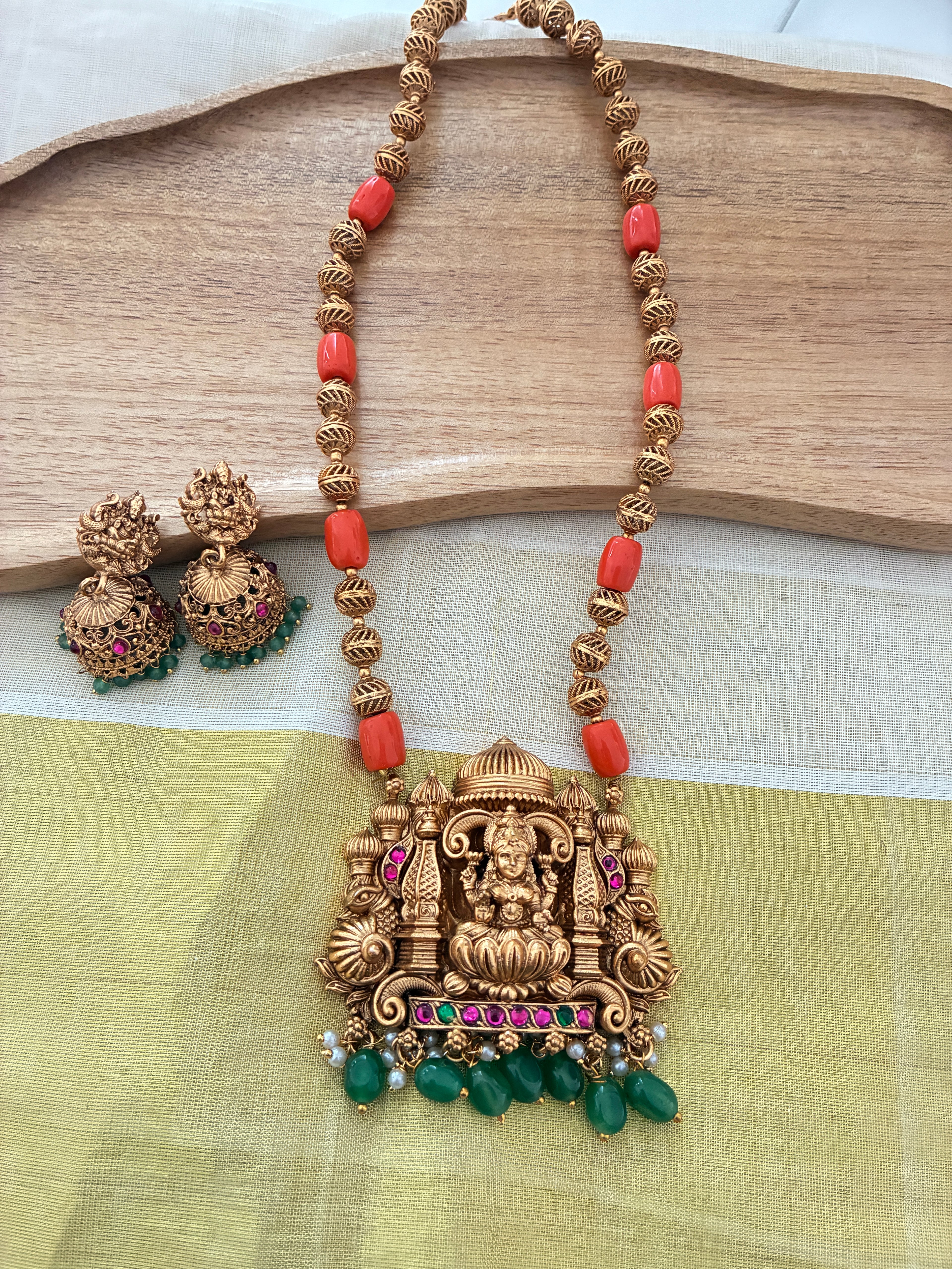 Padma Temple Collection – South Indian Traditional Jewelry Model-03