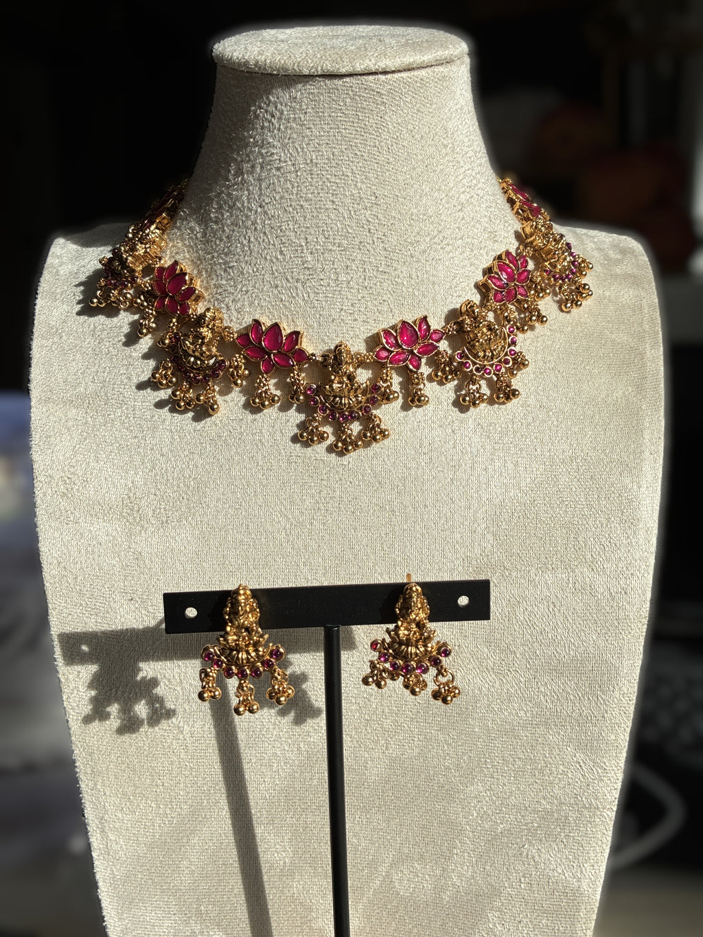Vaidehi Necklace – Traditional Temple Style Ethnic Jewelry