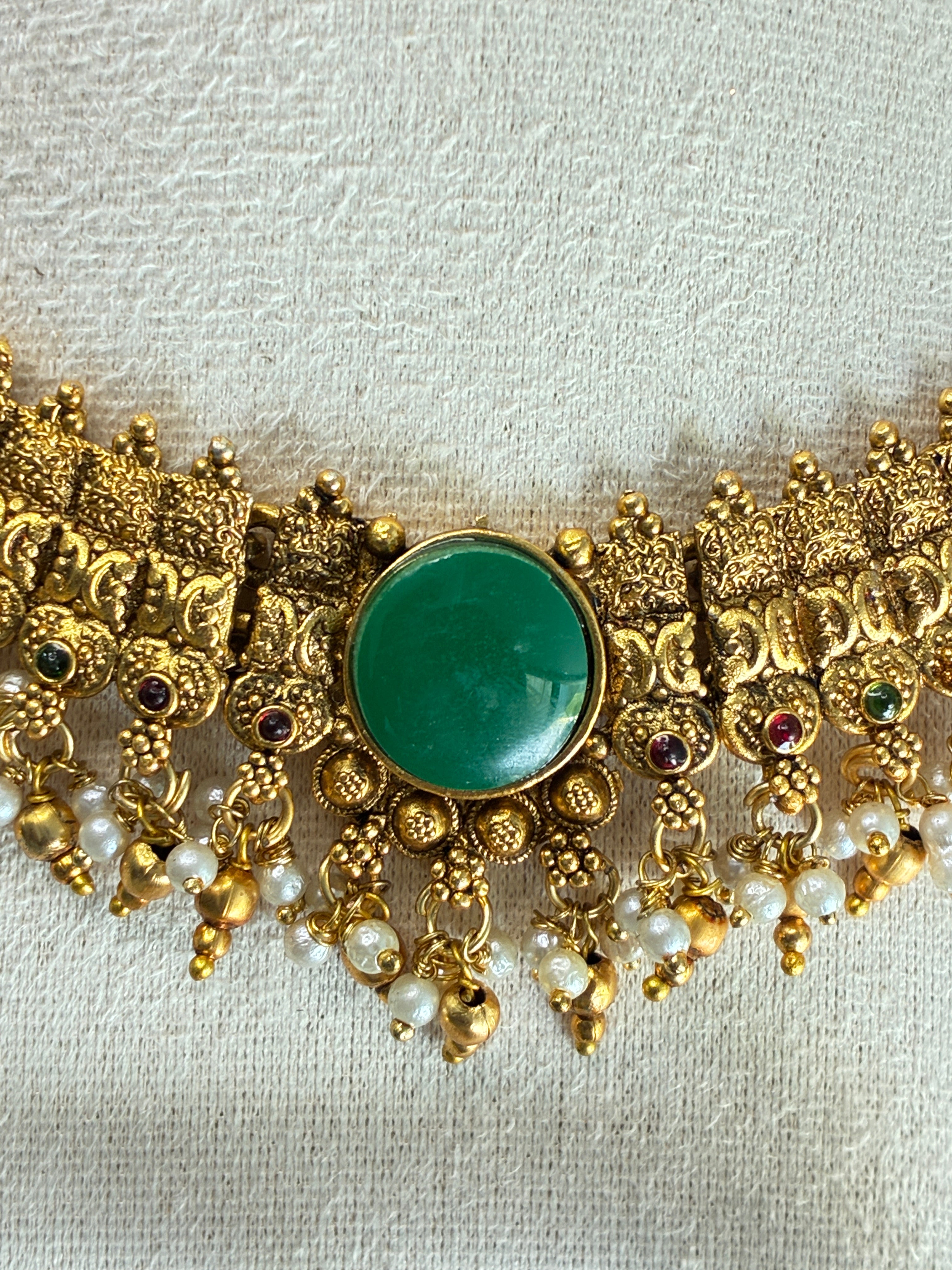 Padakam Traditional Necklace – Kerala South Indian Temple Jewelry