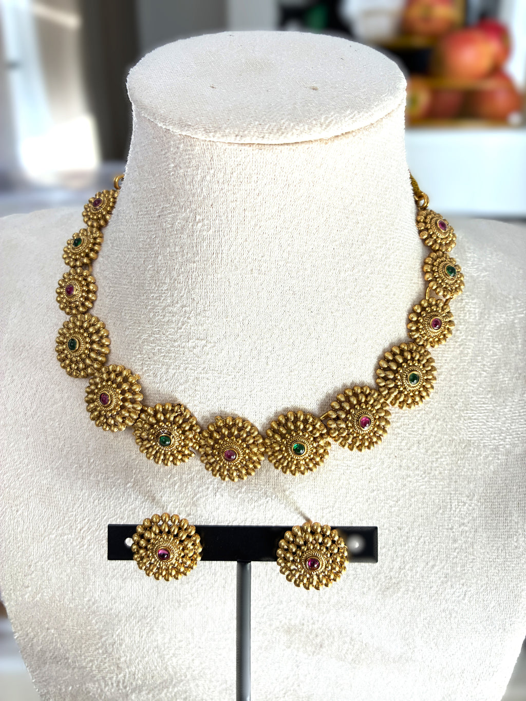 Avantika Necklace – Traditional Temple Style Ethnic Jewelry