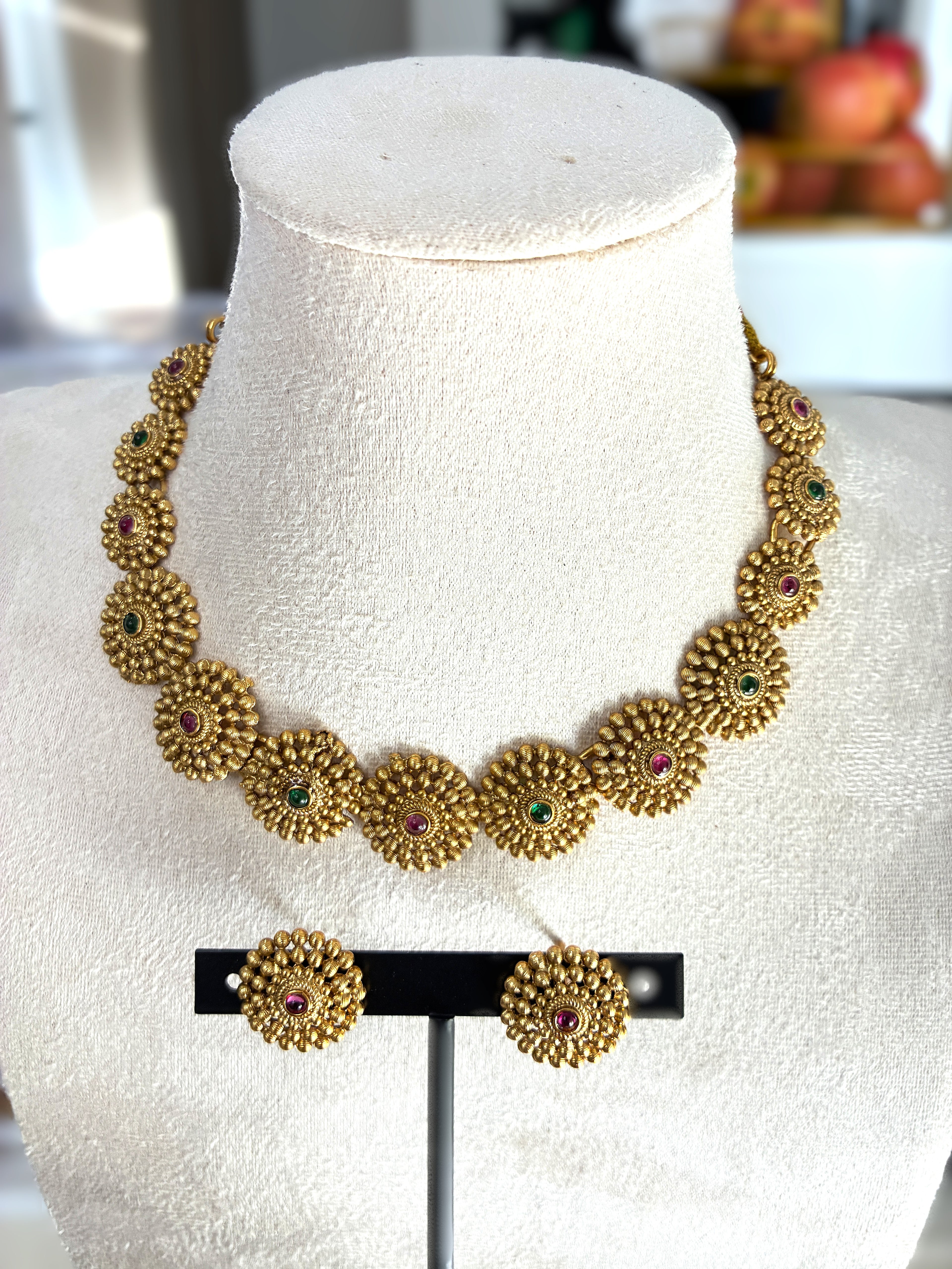 Avantika Necklace – Traditional Temple Style Ethnic Jewelry