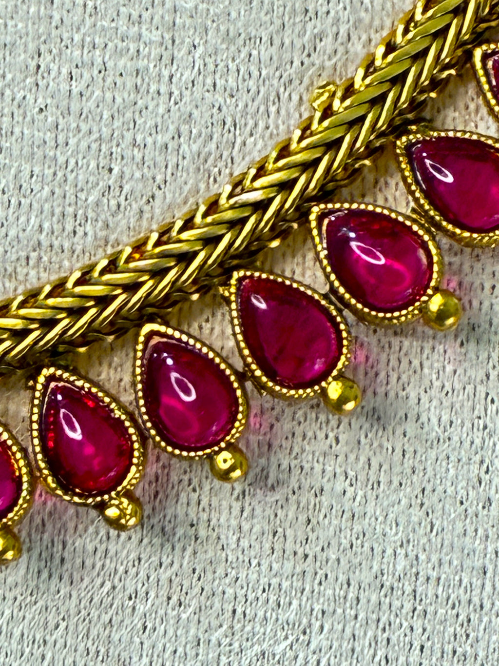 Kasturi Necklace – Traditional Temple Style Ethnic Jewelry