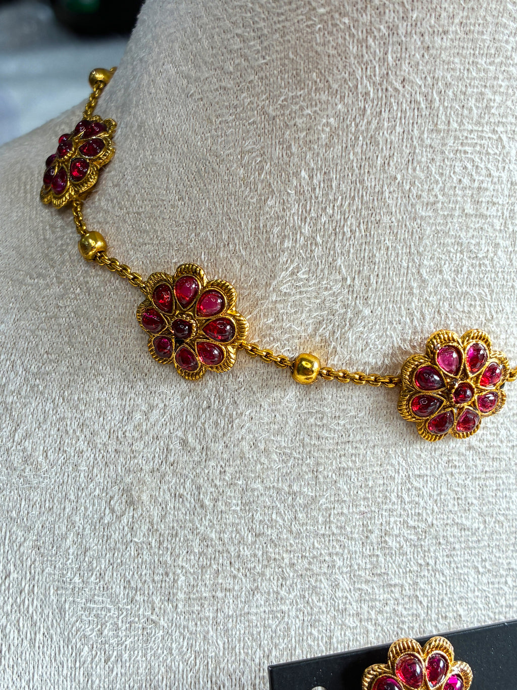 Veda Choker – Traditional Temple Style Ethnic Jewelry