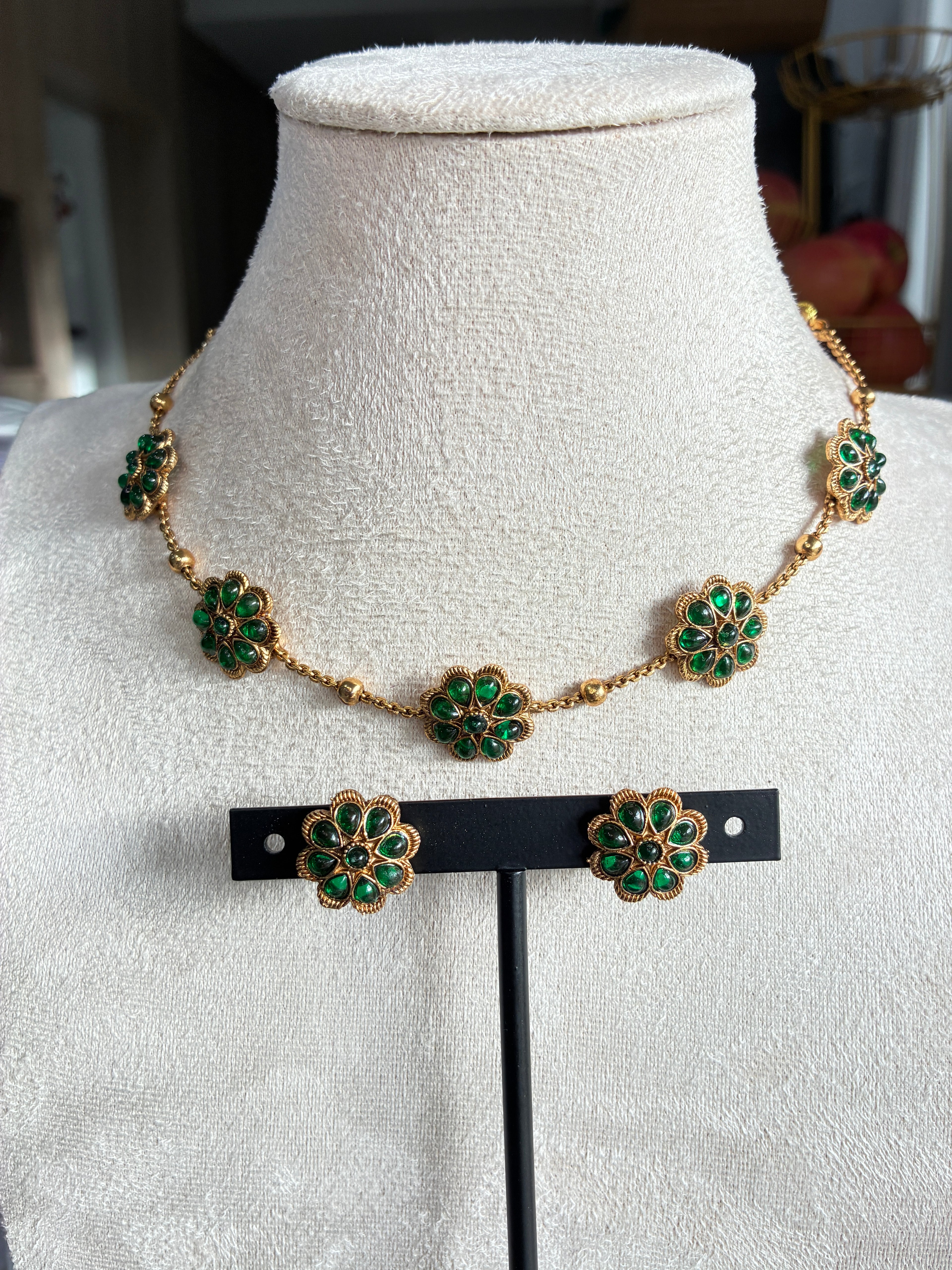 Veda Choker – Traditional Temple Style Ethnic Jewelry