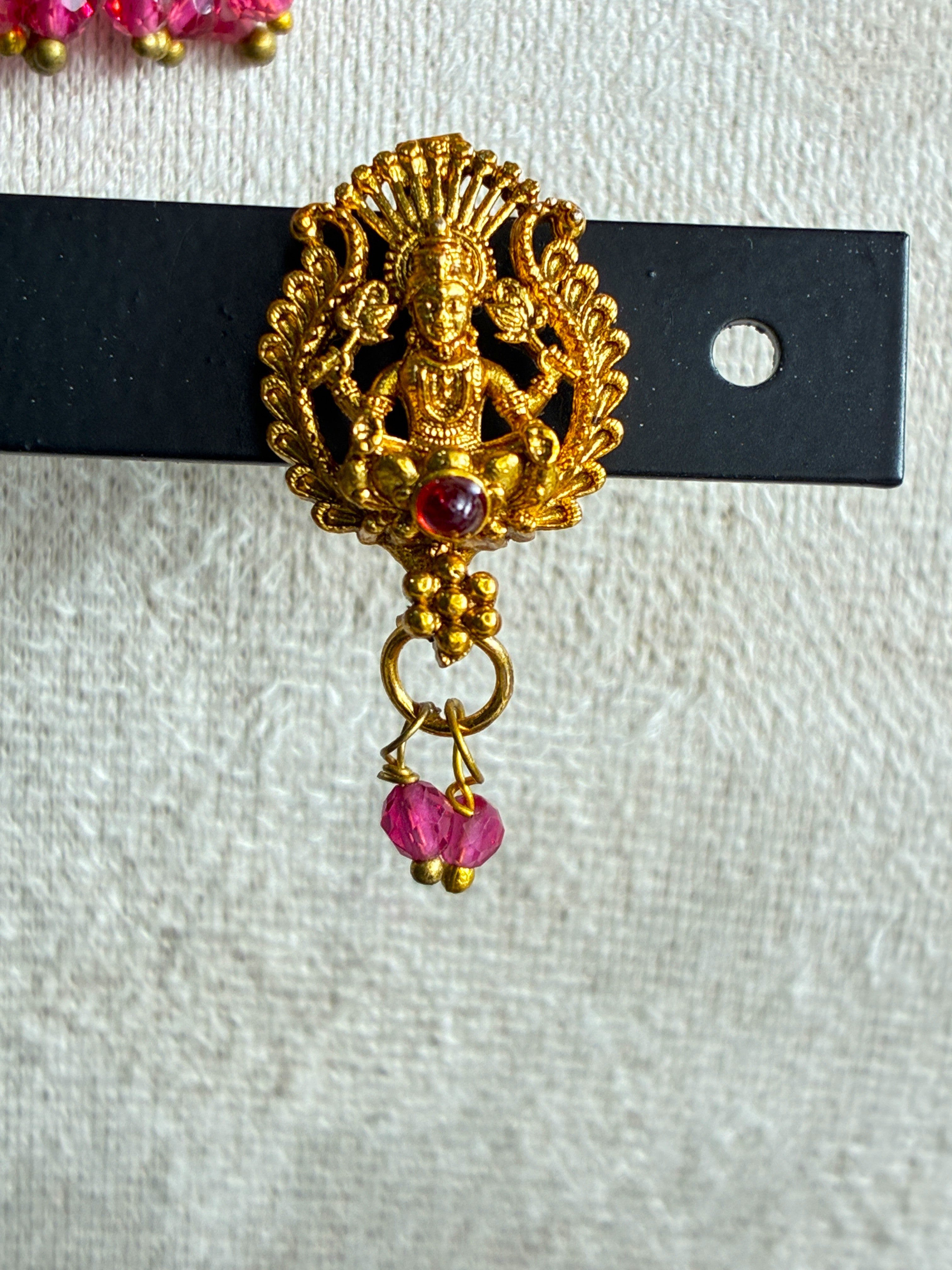 Deeptijaya Mala – Traditional South Indian Temple Jewelry Necklace