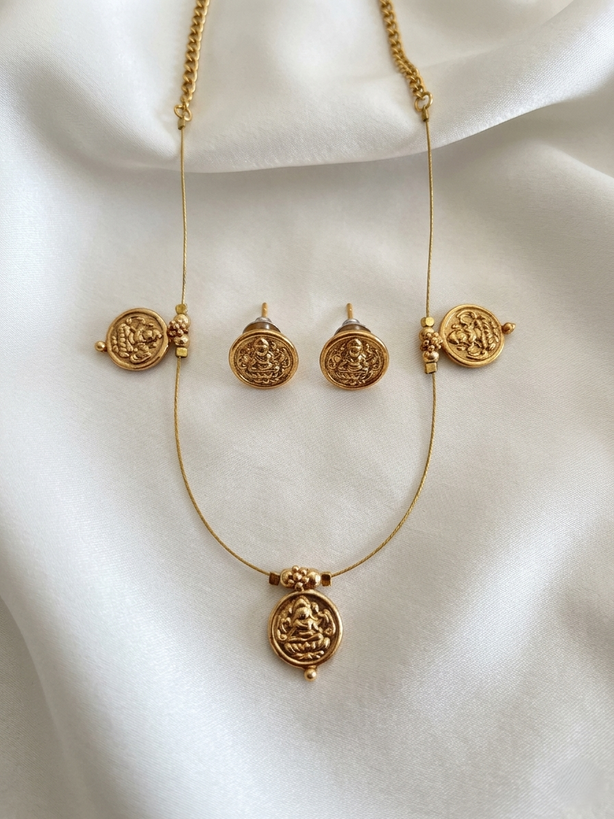 Invisible Chain Devi Necklace