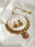 Lavanya Traditional Necklace – South Indian Temple Style Jewelry