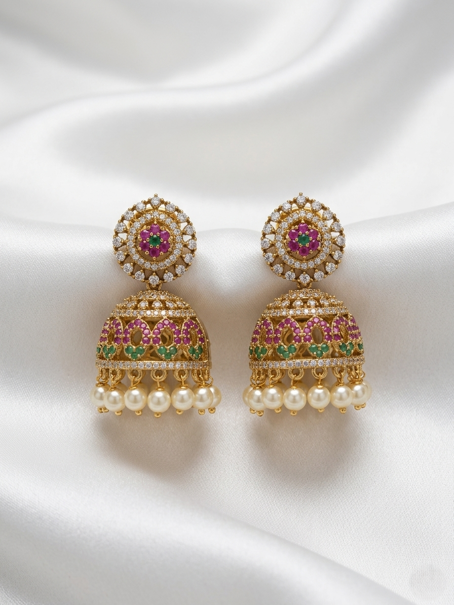 Madhavi ear rings