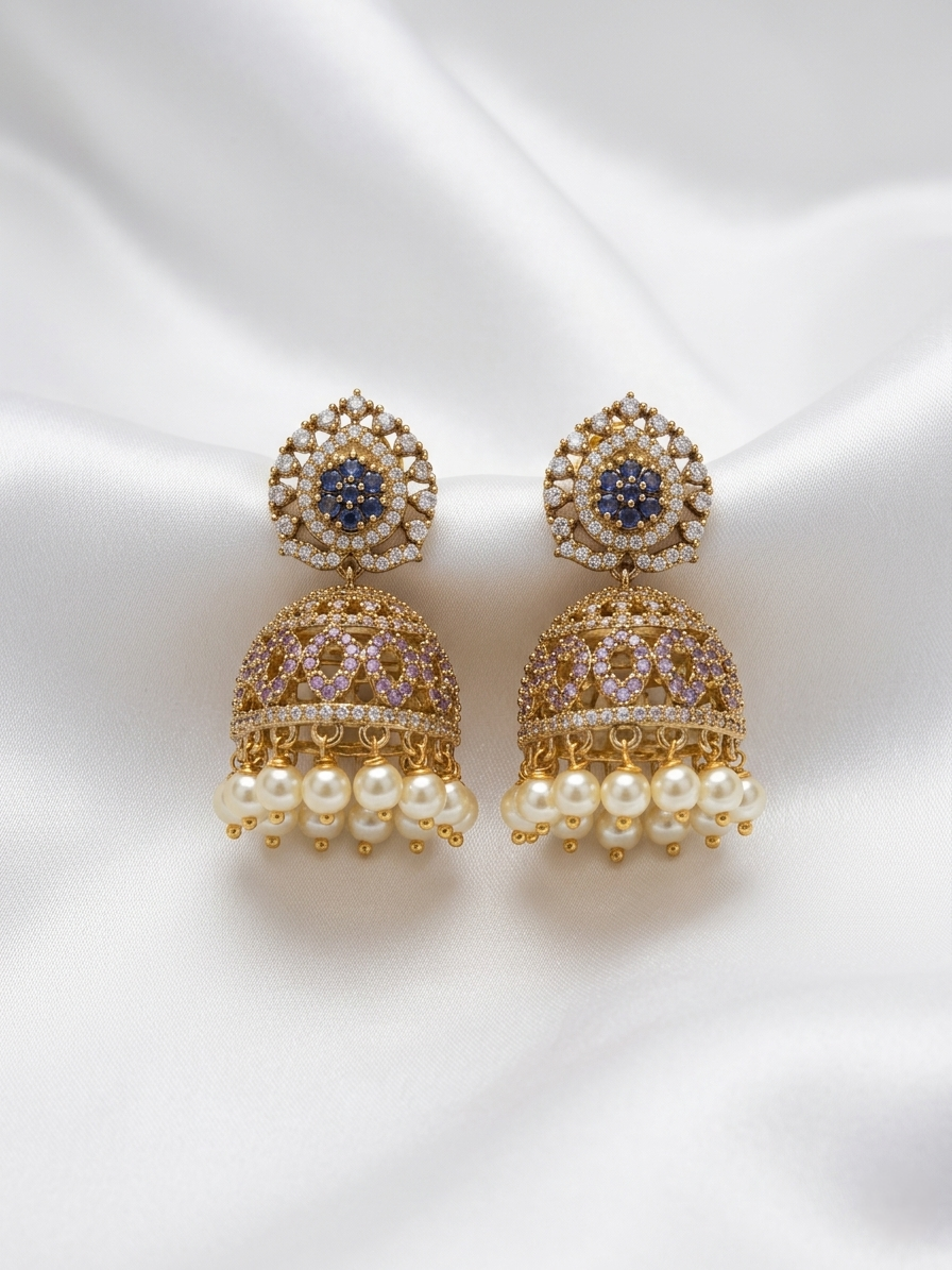 Madhavi ear rings