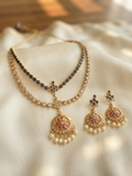 Padma Collection Model-03 Red / White / Blue Stones
