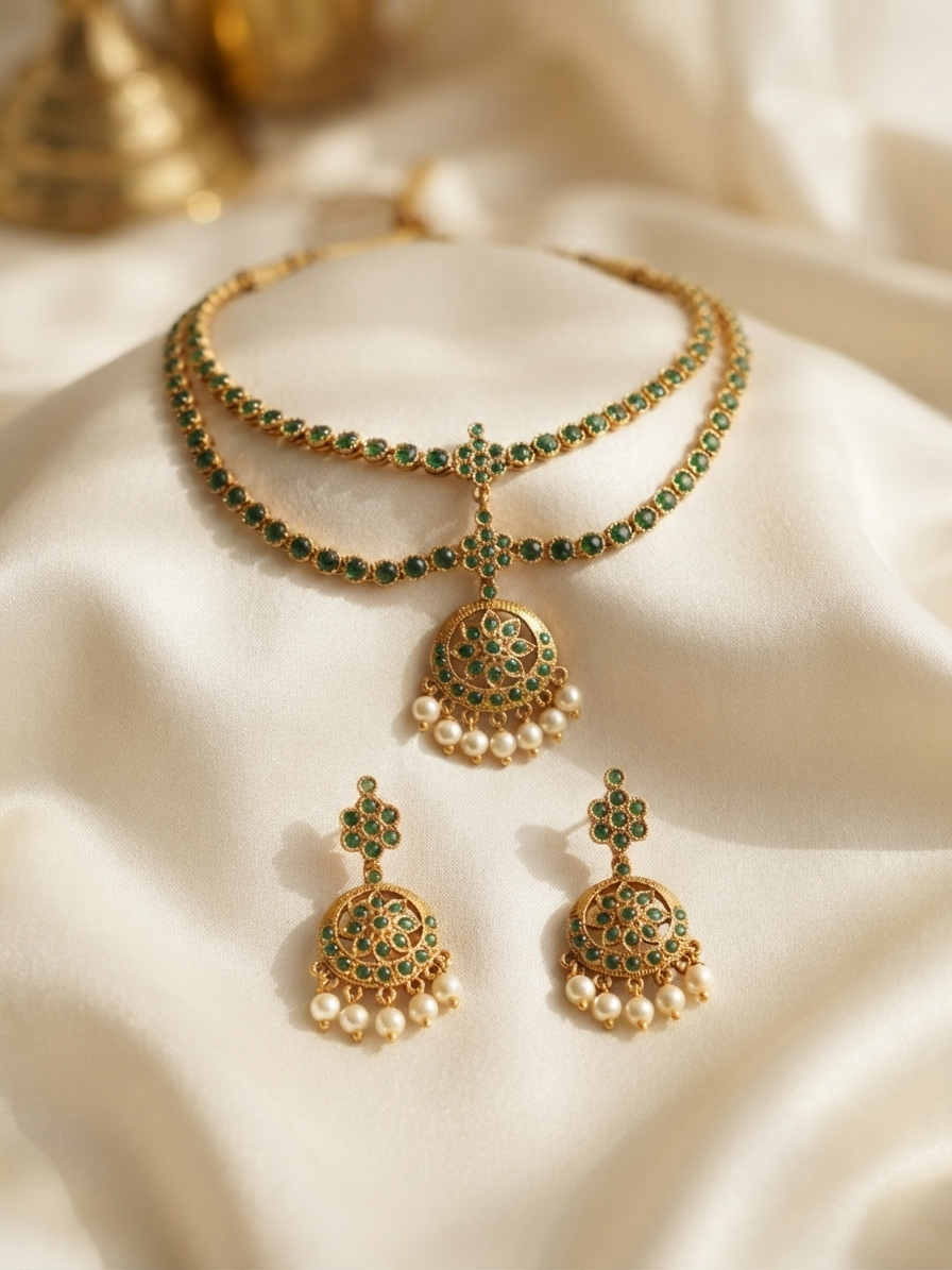 Padma Collection Model-02 Green