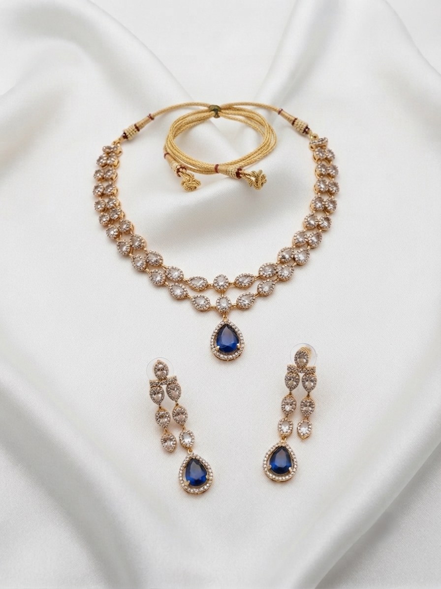 Premium Kritika Traditional Necklace and Earrings Set