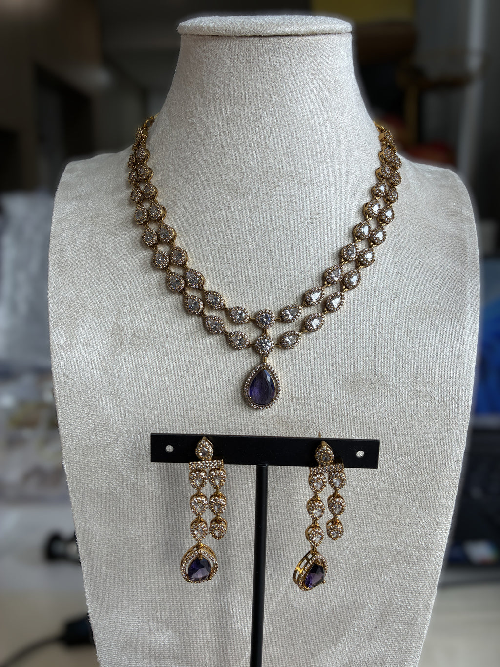 Premium Kritika Traditional Necklace and Earrings Set