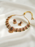Sarita Choker Necklace – Traditional Temple Style Jewelry