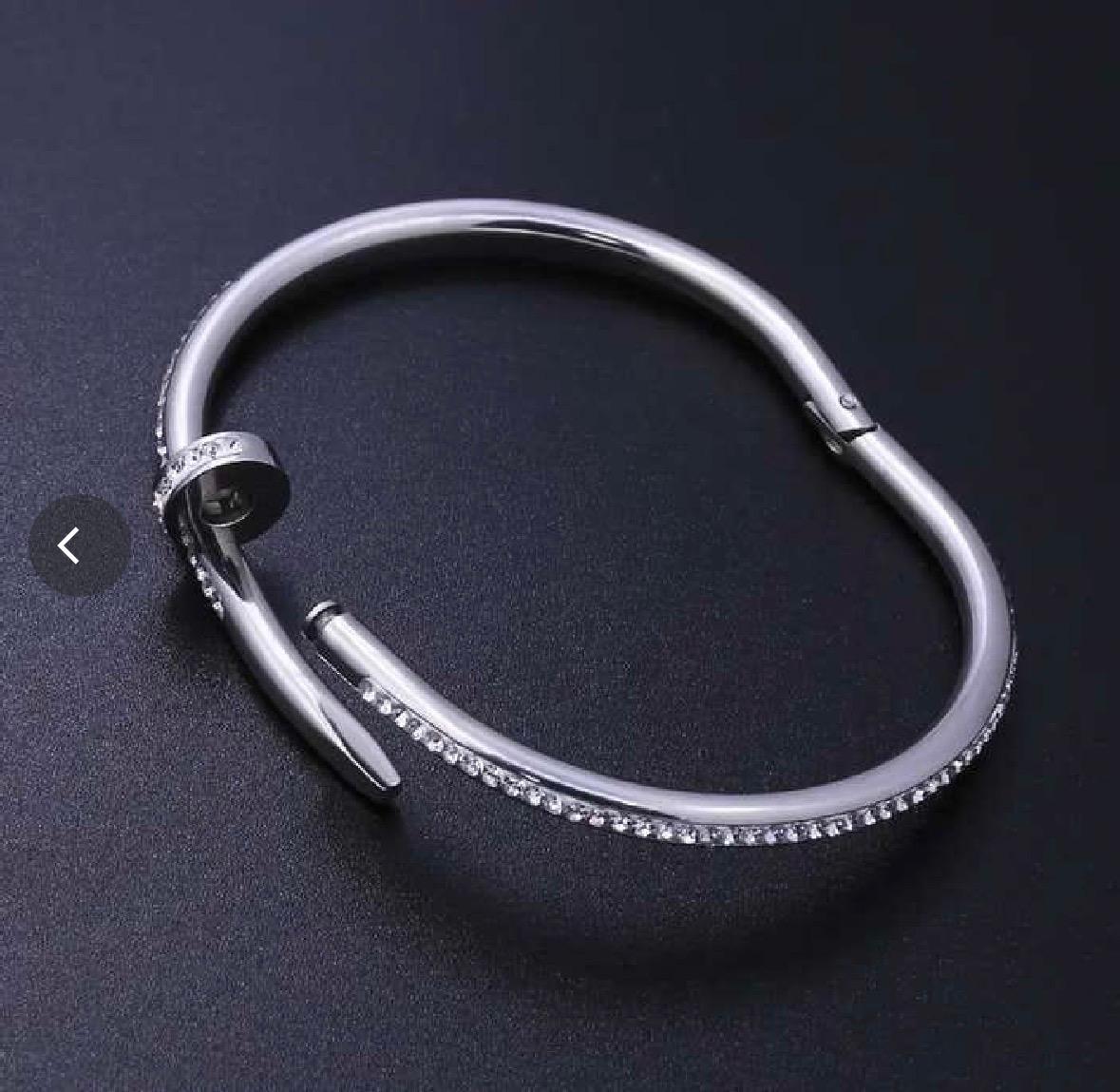 Anti-Tarnish Silver Colour Bracelet