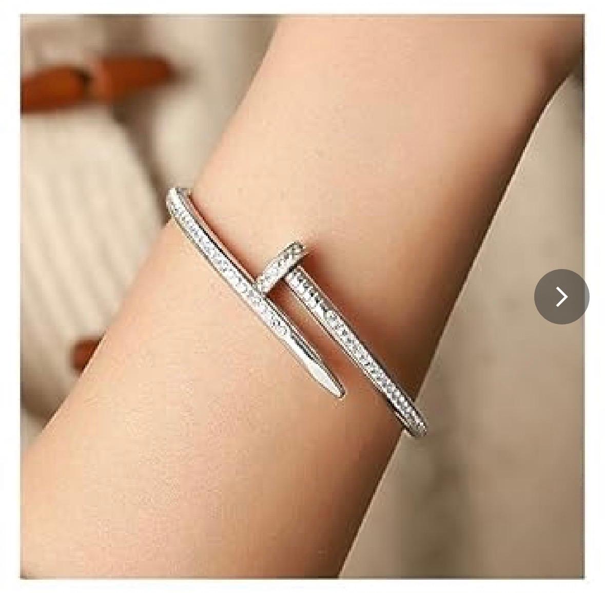 Anti-Tarnish Silver Colour Bracelet
