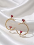 Chandra Earrings – Crescent Moon Inspired Elegant Jewelry