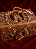 Ruby Flower Mango Necklace