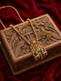 Harini Necklace and Earrings Set – Traditional Temple Jewelry