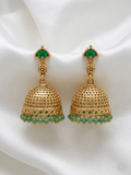 Indulekha Temple Earrings – South Indian Traditional Jewelry