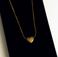 Modern 22k Gold-Plated Chain Pendant – Stainless Steel