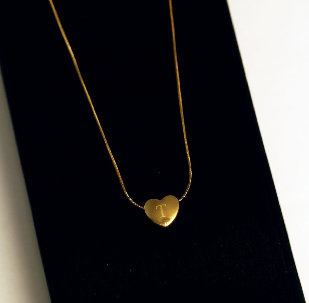 Modern 22k Gold-Plated Chain Pendant – Stainless Steel
