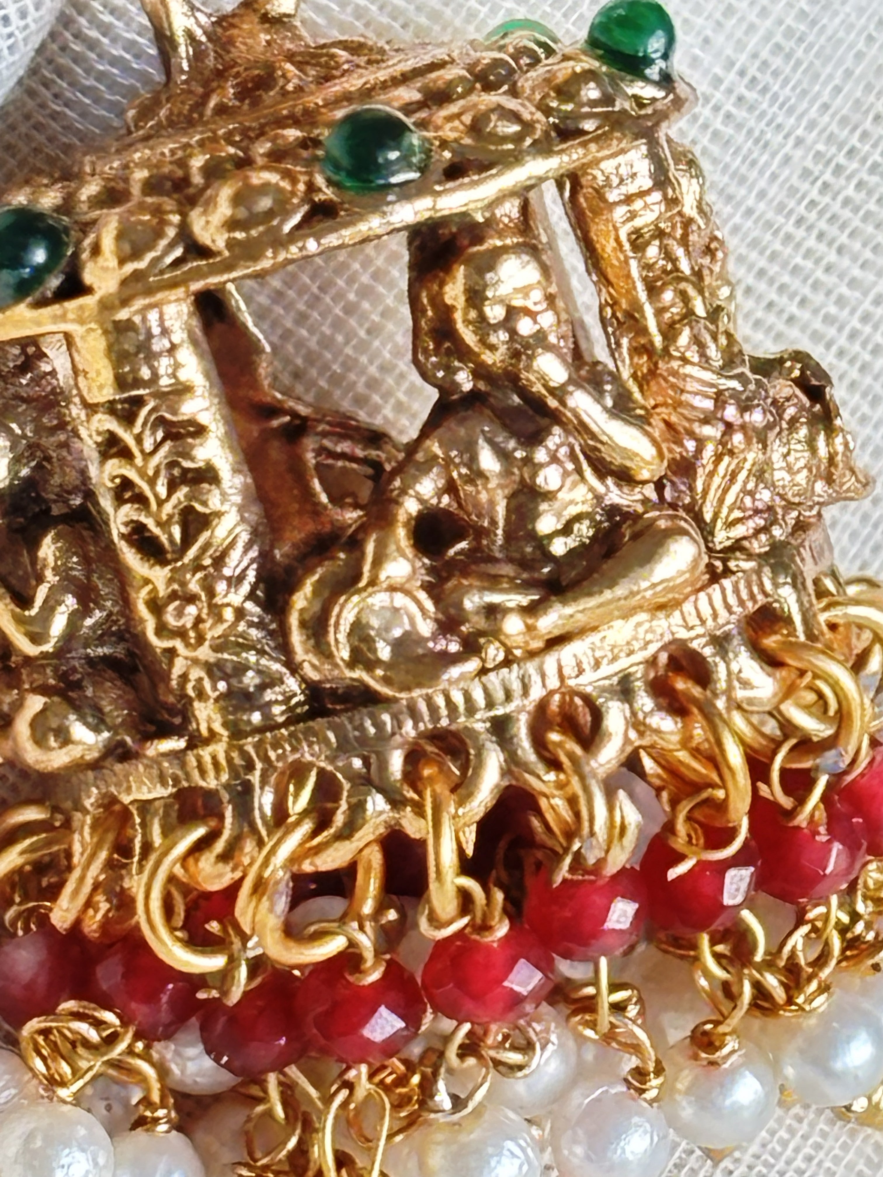 Bal krishna Earrings – Traditional Temple Style Ethnic Jewelry