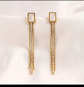 Raindrop Long Earrings – Anti Tarnish Stainless Steel Elegant Jewelry