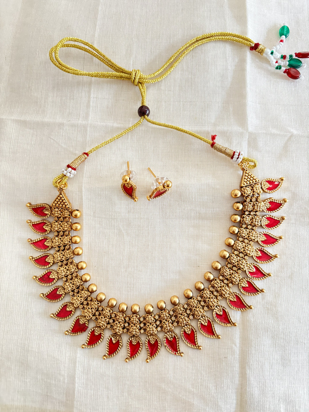 Red Mango Necklace