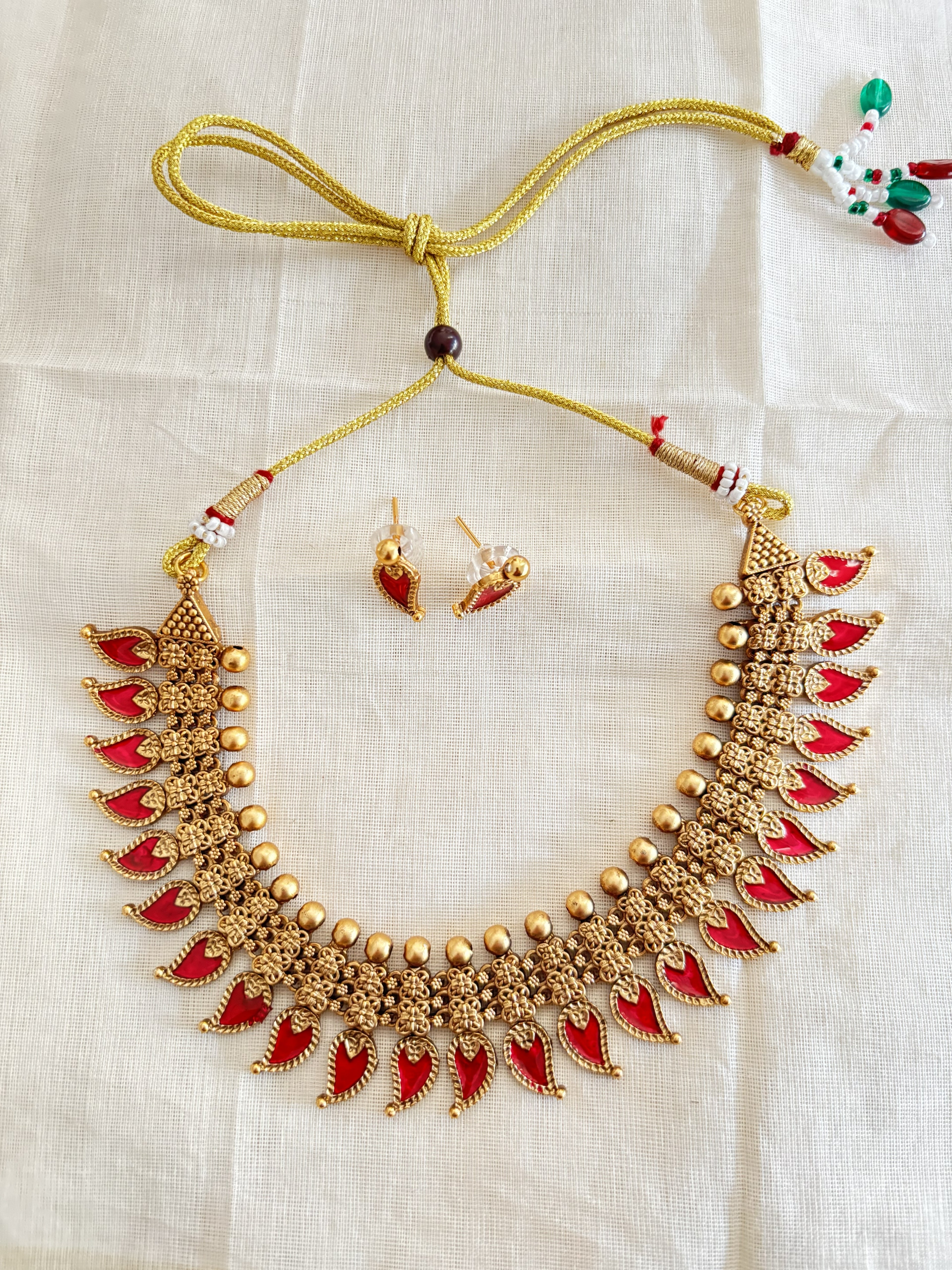 Red Mango Necklace