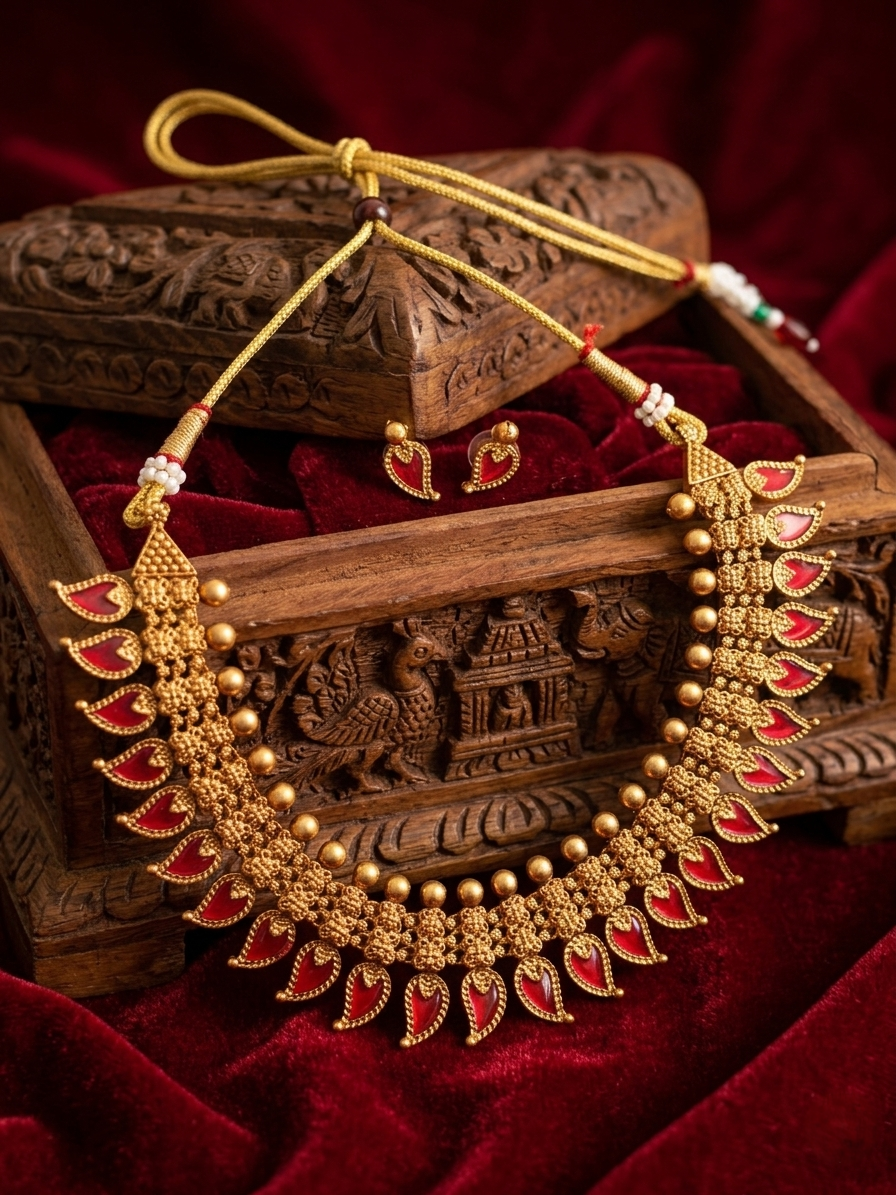 Red Mango Necklace