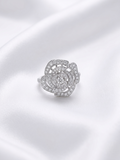 Rose Ring – Anti Tarnish Stainless Steel Floral Jewelry