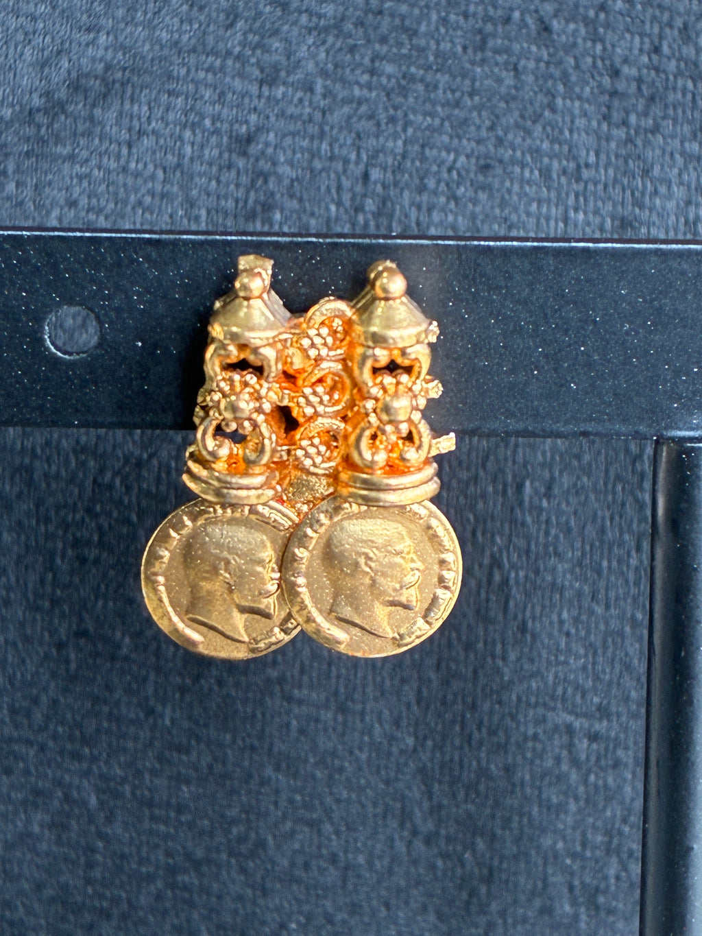 Royal Coin Necklace & Earrings