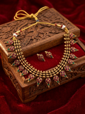 Ruby ila thali necklace