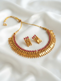 Traditional Elakathali Necklace – Kerala Heritage Temple Jewelry