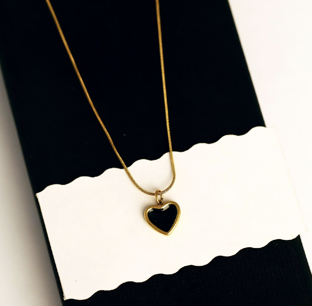 Unique Design 22k Gold-Plated Pendant Necklace – Stainless Steel