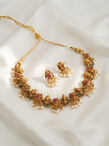 Venkata Traditional Necklace – South Indian Temple Style Jewelry